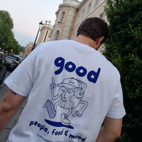 Good Mood White Organic Cotton Unisex T-shirt