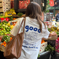Good Mood White Organic Cotton Unisex T-shirt