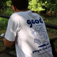 Good Mood White Organic Cotton Unisex T-shirt