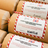 Eco-friendly Christmas Sock Crackers