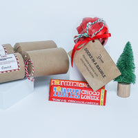 A Little Box of Christmas Kindness - Sock Crackers & Baubles Gift Set