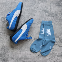 'Goody Blue Shoes' Bamboo Socks