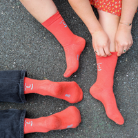 'Love Wins, Don't Coral' Bamboo Socks