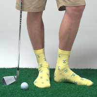 Happy Sunshine Yellow Bamboo Smiley Socks