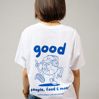 Good Mood White Organic Cotton Unisex T-shirt