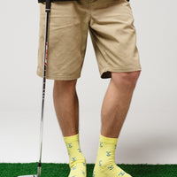 Happy Sunshine Yellow Bamboo Smiley Socks