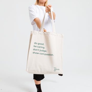 "Do Good" Premium Cotton Canvas Bag