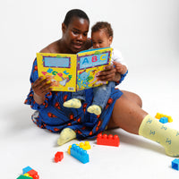 'Baby Do-Gooder' Yellow Smiley Patterned Bamboo Socks (Age 4-9 months)
