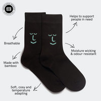 Hot Sock-olate Brown Bamboo Socks