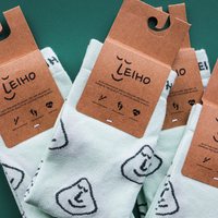 We're Mint to be Mint Green Bamboo Socks