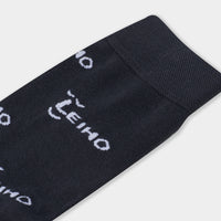 Dark Grey happy bamboo socks