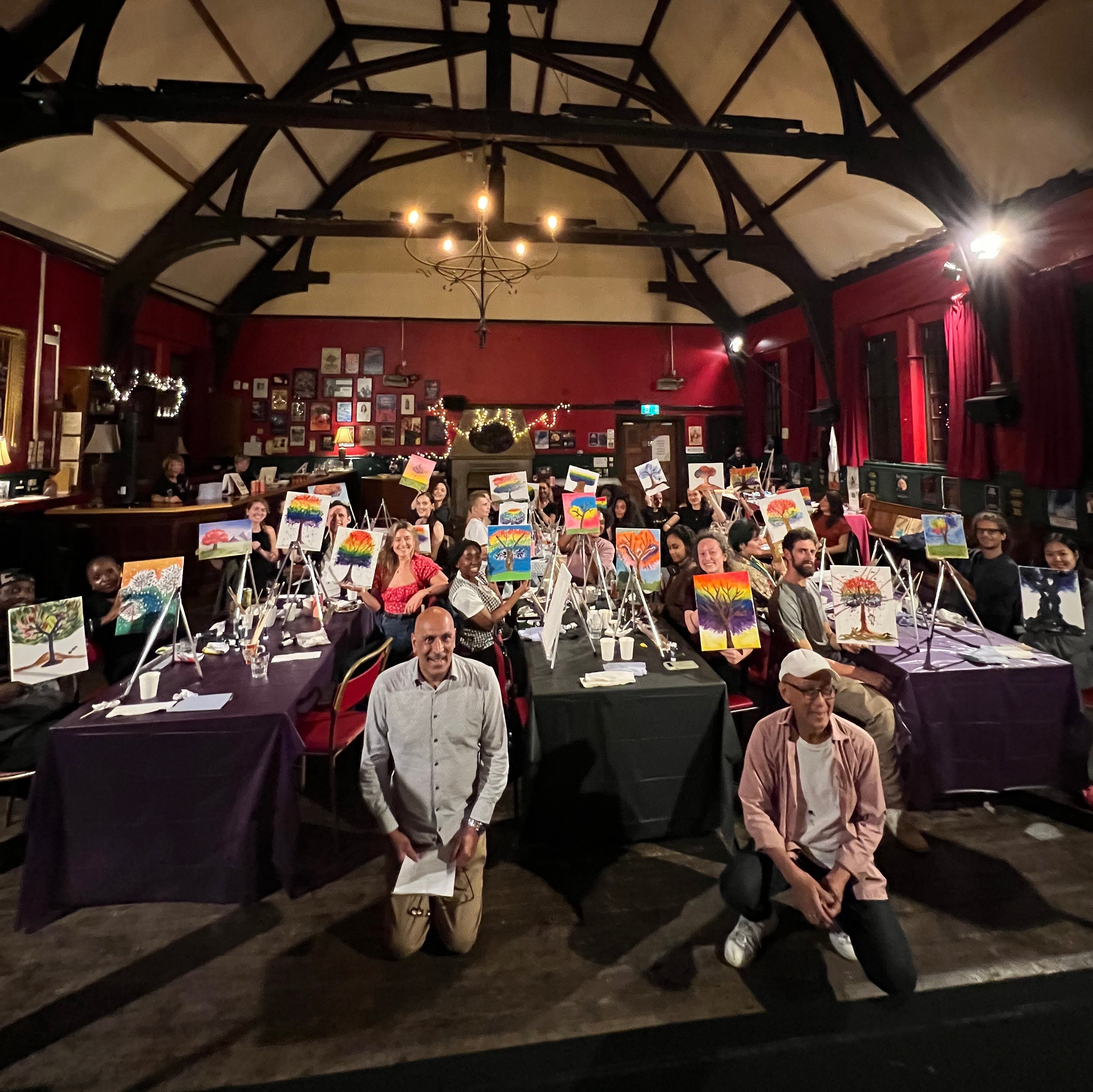 Wrap Up of our Do Good Feel Great Event: An Impactful Sip & Paint Edition