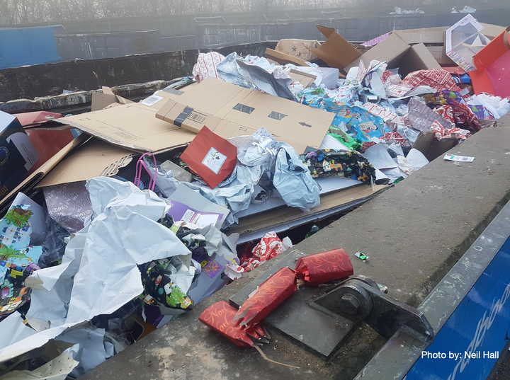 Christmas crackers ending up in landfill