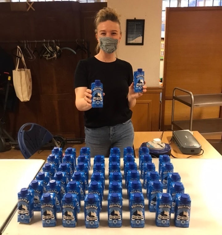 48 Cartons of Water Donated to Restart Lives