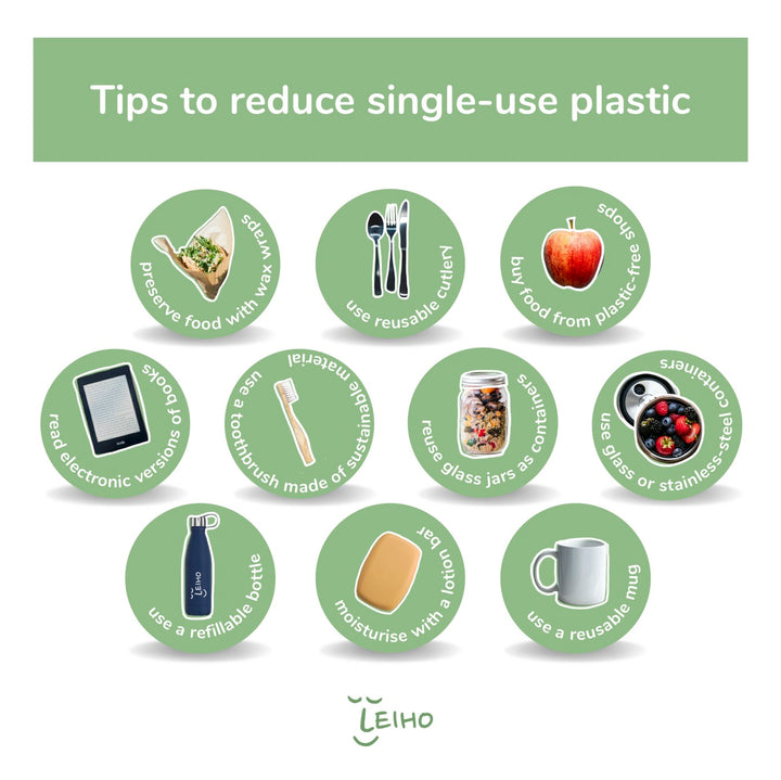 Plastic Free July swaps to reduce single use plastic