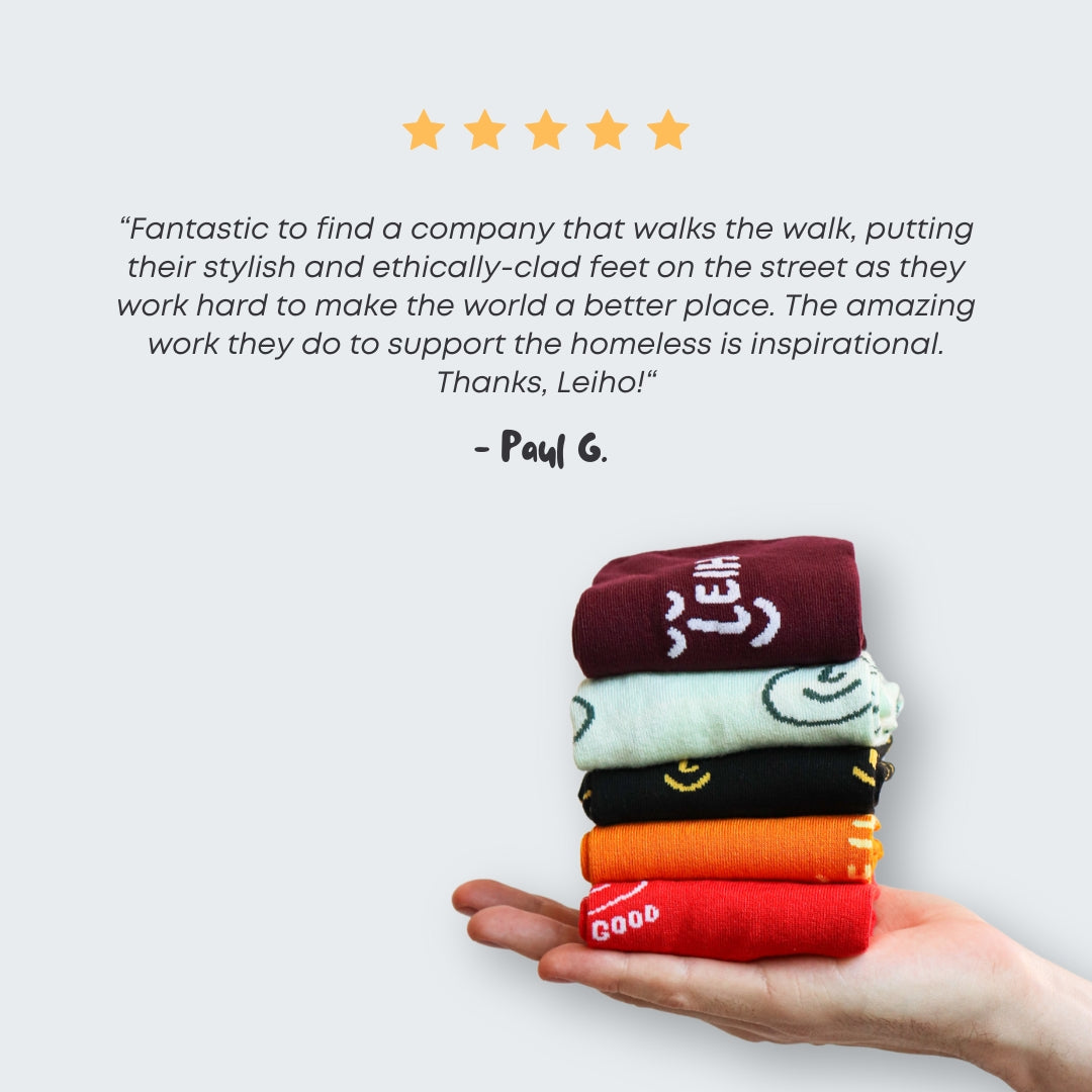 His & Hers Hot Sock-olate Brown Bamboo Socks Set