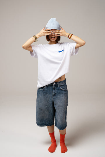 Good Mood White Organic Cotton Unisex T-shirt