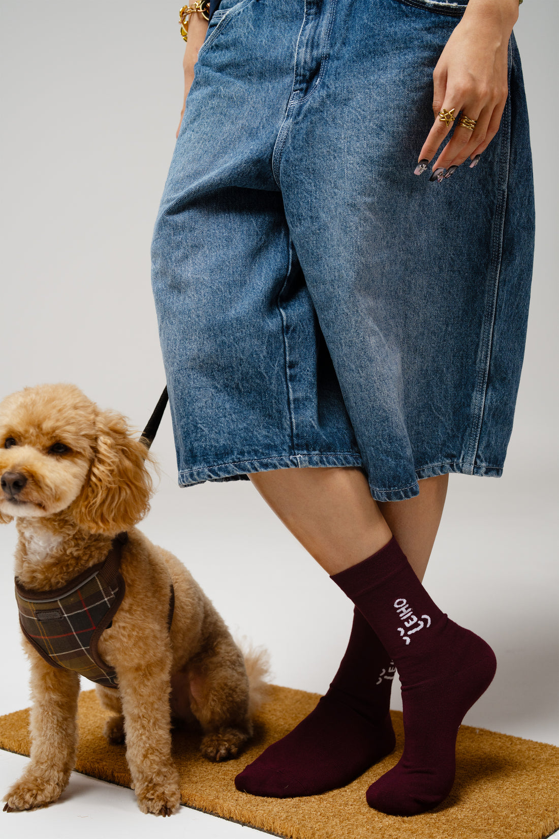 Your Favourite Burgundy Red Bamboo Socks