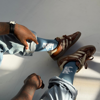 Blue Leiho Bamboo Socks