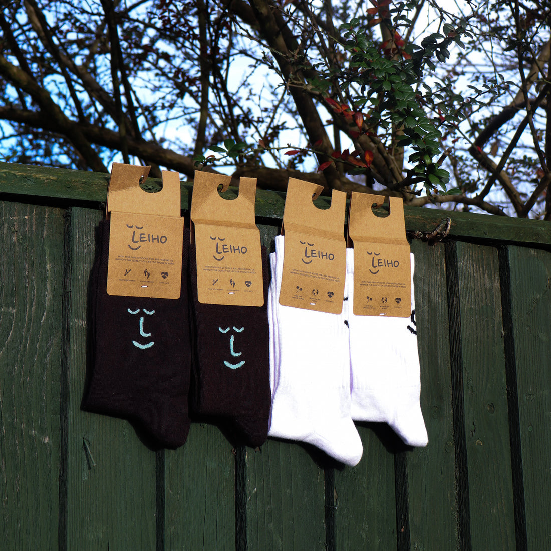 His & Her FootHugs Cosy Eco Socks Set