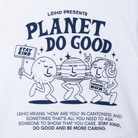 Planet Do Good White Organic Cotton Kids Graphic T-shirt