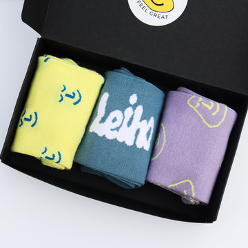 'Kind, Cool and Collected' Bamboo Socks Gift Set