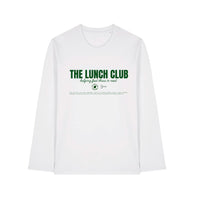 The Lunch Club Long Sleeve White Graphic T-Shirt