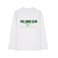 [PRE-ORDER] The Lunch Club Organic Cotton Long Sleeve White Graphic T-Shirt