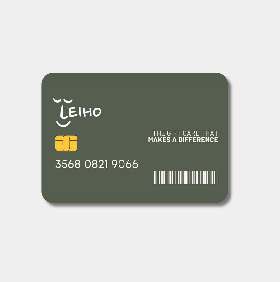 A Gift Card that Gives Back