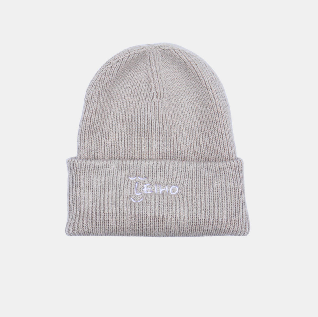 Recycled and Ready Super Soft Biege Beanie
