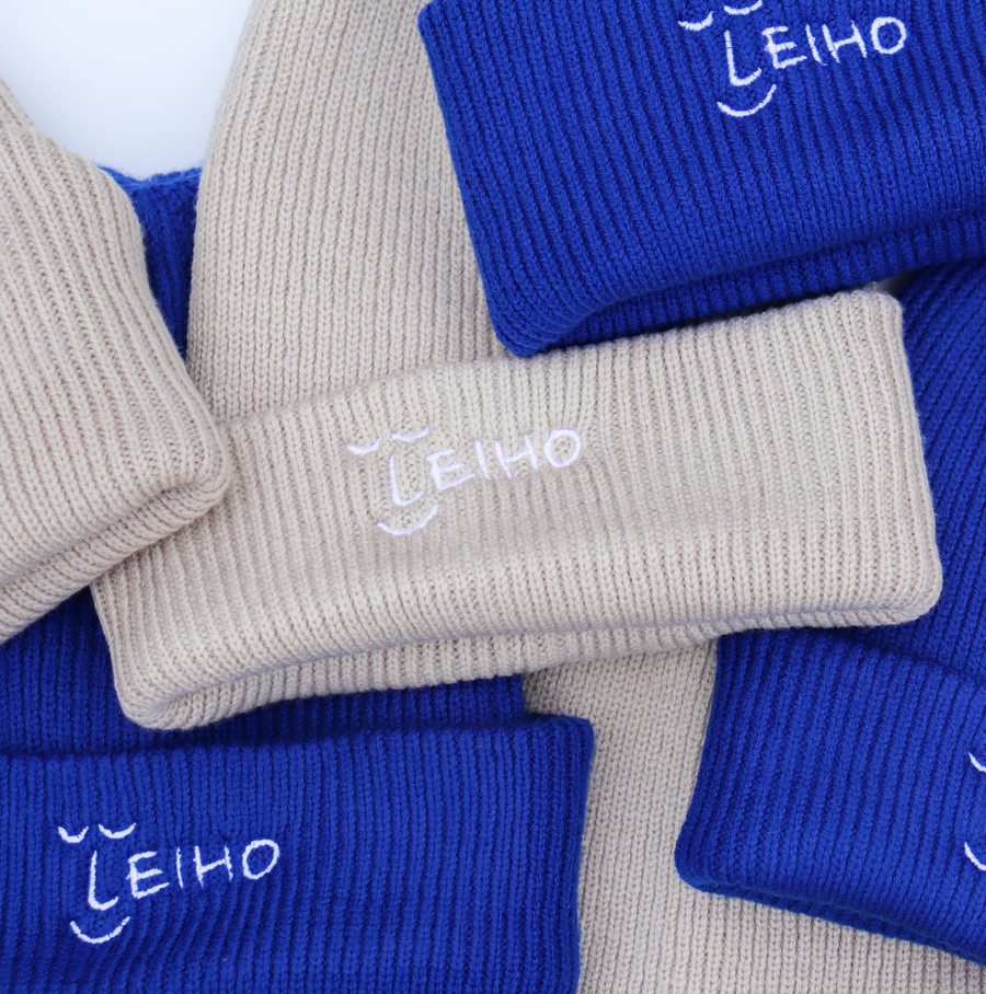 Recycled and Ready Super Soft Biege Beanie