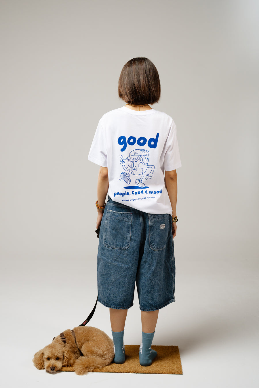 Good Mood White Organic Cotton Unisex T-shirt