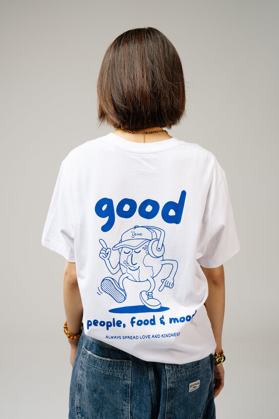 Good Mood White Organic Cotton Unisex T-shirt