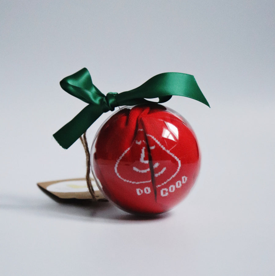 Reusable Christmas Sock Baubles