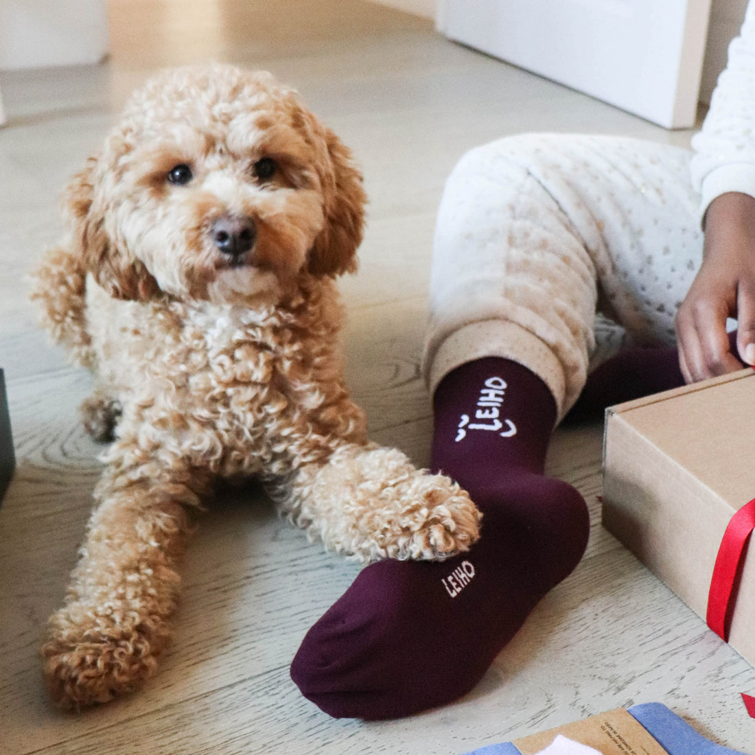 Your Favourite Burgundy Red Bamboo Socks